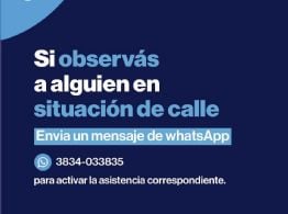Refuerzan la asistencia a personas en situación de calle en Catamarca