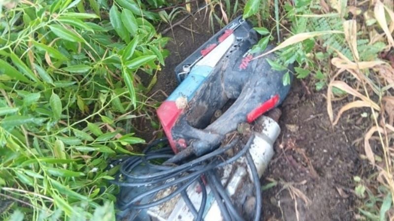 Demoraron a un adolescente y herramientas robadas