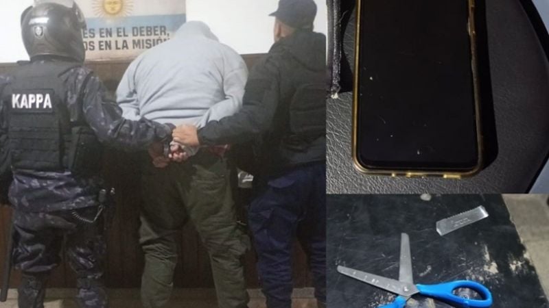 Arrebatador intentó apuñalar a un policía