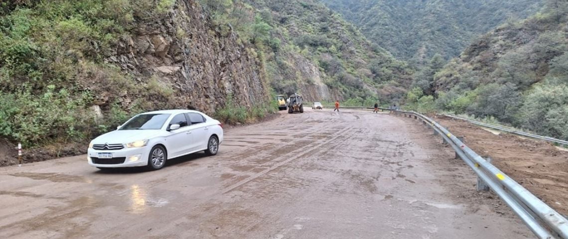 Quedó habilitado el paso por calzada, en La Cebila