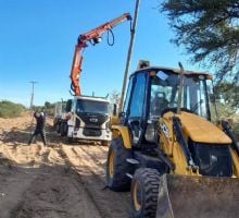 Capayán fortalece su red energética con una importante obra de media tensión