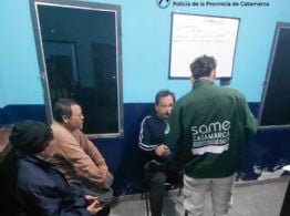 Policías rescataron a tres personas extraviadas en el Norte de la Capital