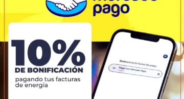 Últimos días de la bonificación del 10% para pagar la luz con Mercado Pago