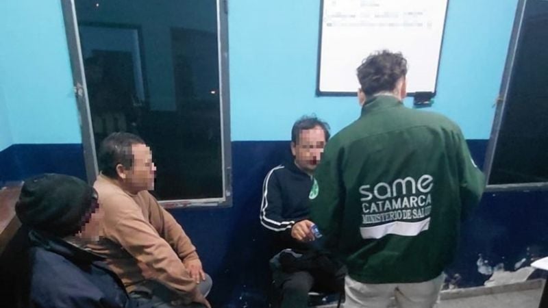 Policías rescataron a tres personas extraviadas en el Norte de la Capital