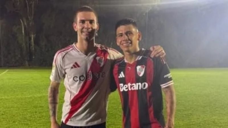 ¿Guiño a River…?, de Echeverri y Mastantuono