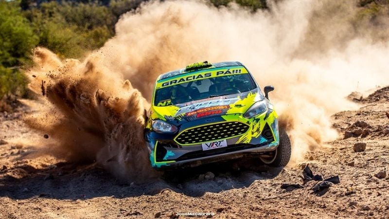 Tomi Vega, el hombre a batir en el Rally Riojano 2026