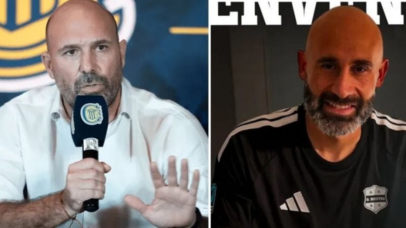 Belloso no echó a Almirón, pero se peleó con todos