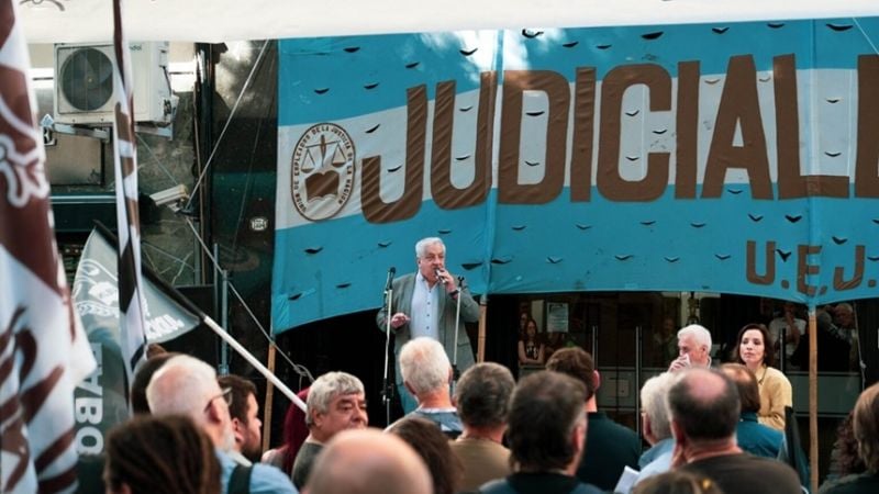 Judiciales volvieron a paralizar los tribunales de todo el país