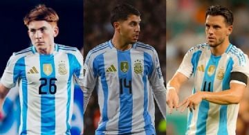 Mediocampo inédito de Argentina ante Honduras