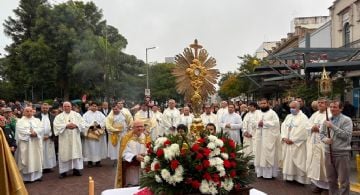 Se realizó ceremonia por la Solemnidad de Corpus Christi