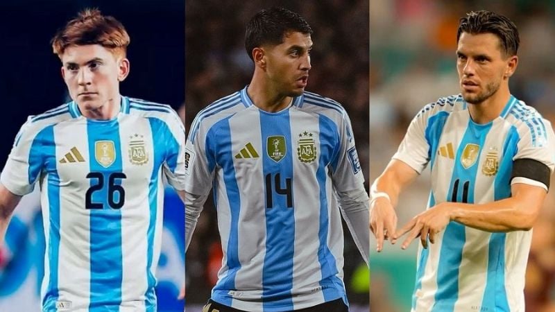 Mediocampo inédito de Argentina ante Honduras