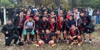 FORMACIÓN DE Defensores de Esquiú que se volvió con un triunfo de su visita a Las Pirquitas.