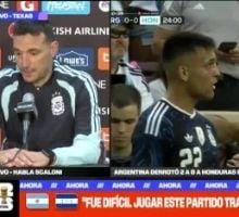 Scaloni no descarta más cambios por lesiones