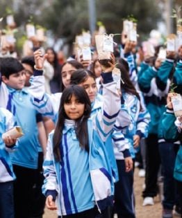 Saadi encabezó el Juramento Ambiental 2026