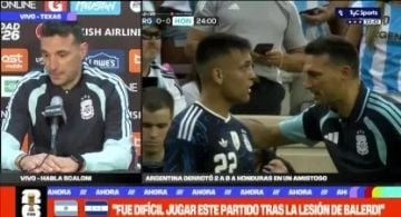 Scaloni no descarta más cambios por lesiones