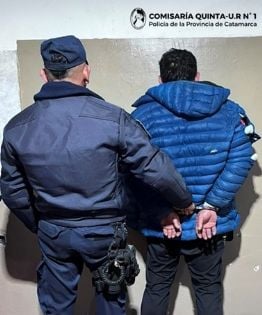 Amenazó y causó daños en la casa de sus tíos