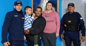 Heroica intervención de un policía le salvó la vida a un nene de 4 años