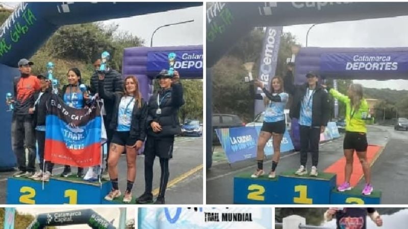 Corredores ambateños lucieron en El Jumeal Trail