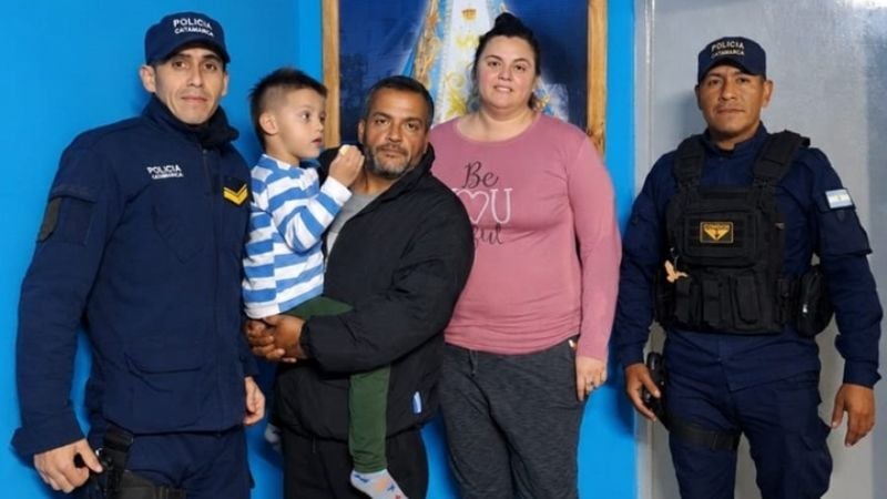 Heroica intervención de un policía le salvó la vida a un nene de 4 años