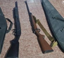 Secuestran dos armas de fuego vinculadas a una causa por amenazas
