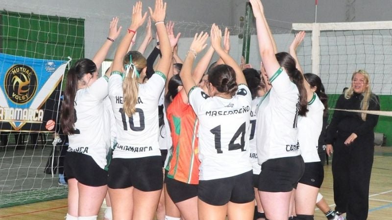 Mutual Vóley ganó el clasificatorio Sub 16